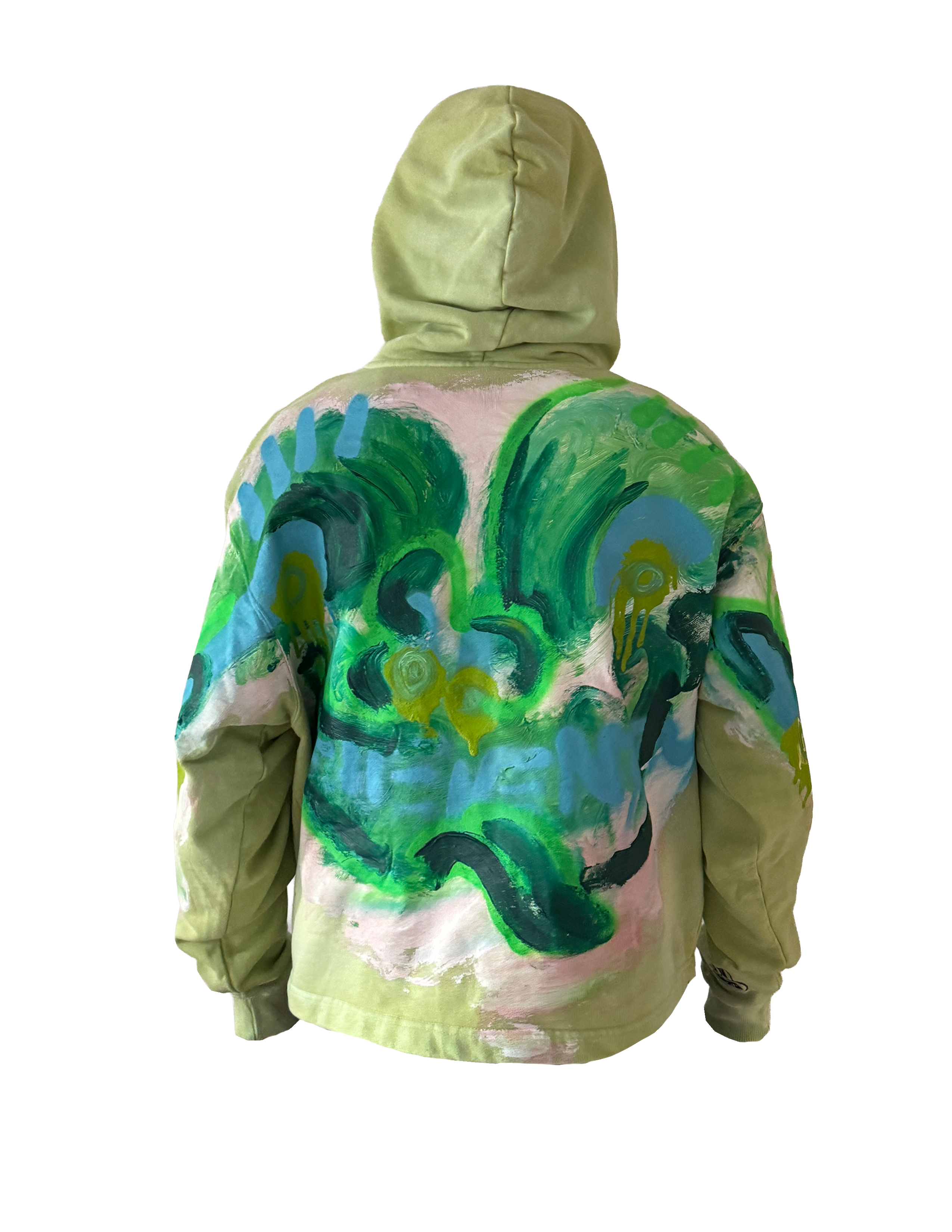 Lime Green Boxy Hoodie