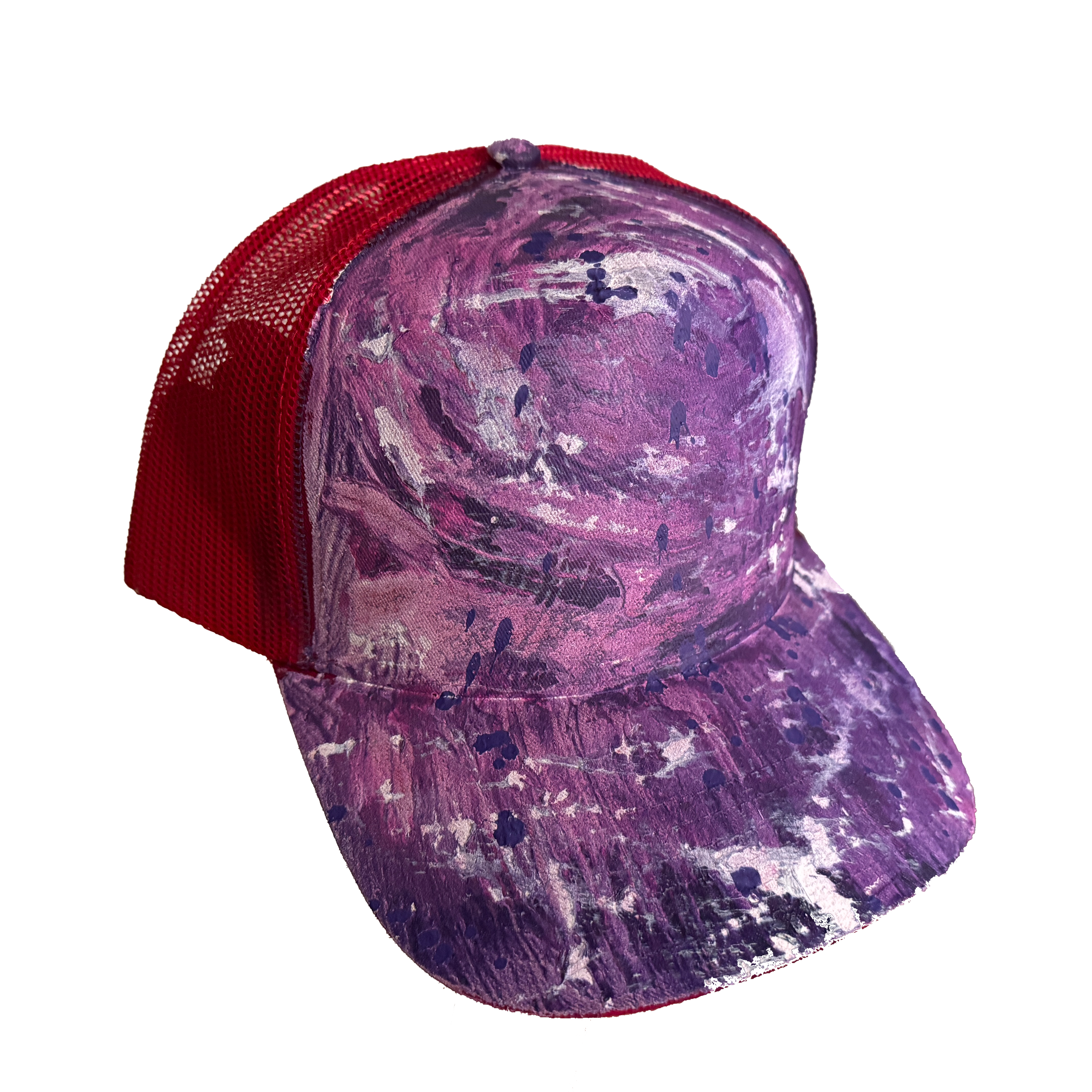 Purple Camo Snapback