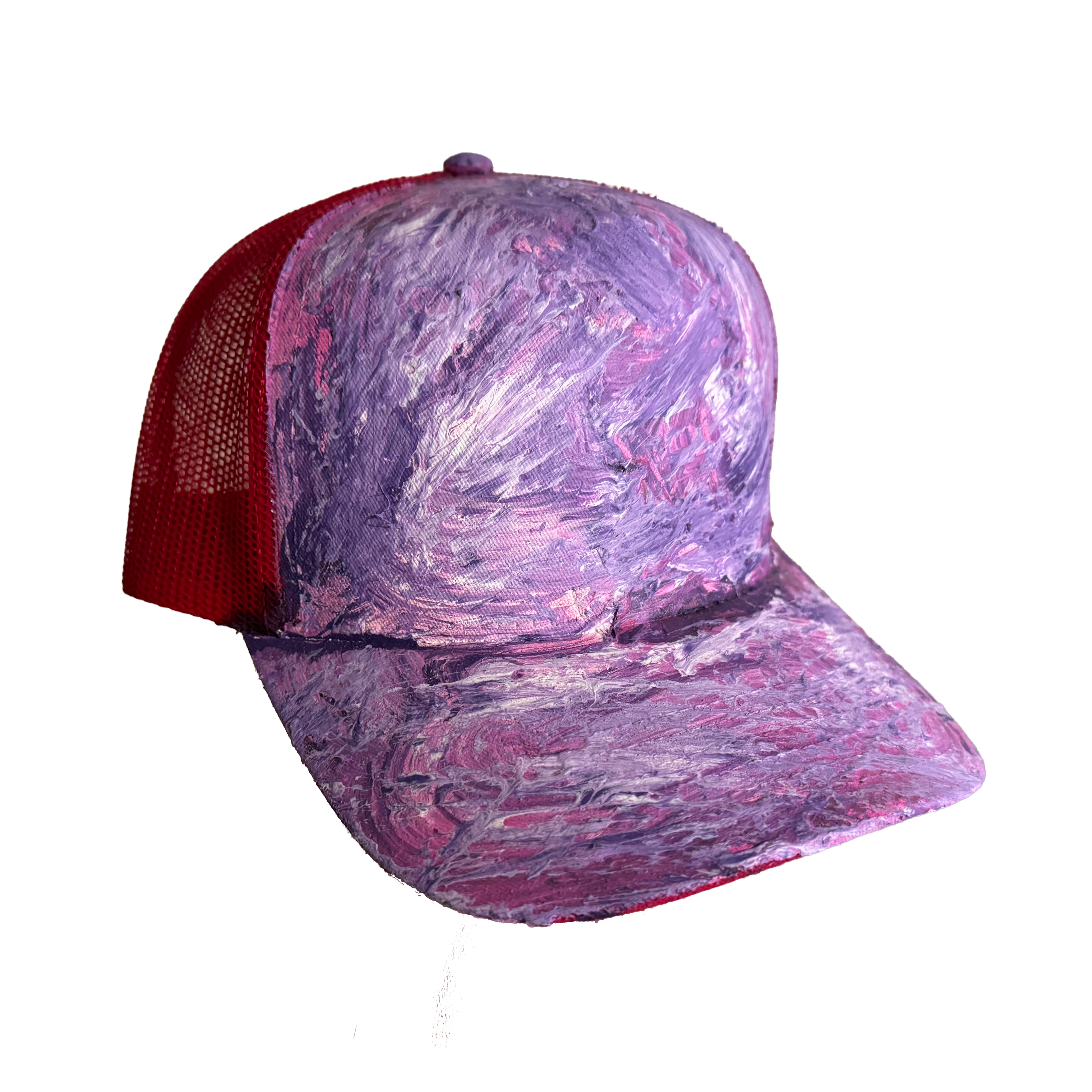 Lavender Camo Snapback